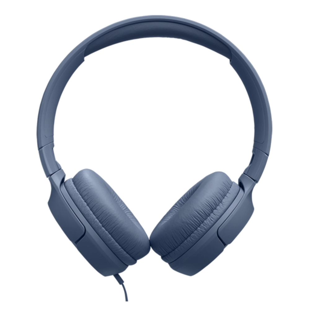 אוזניות קשת חוטיות JBL Tune 520C USB-C - צבע כחול שנה אחריות ע"י - יבואן הרשמי
