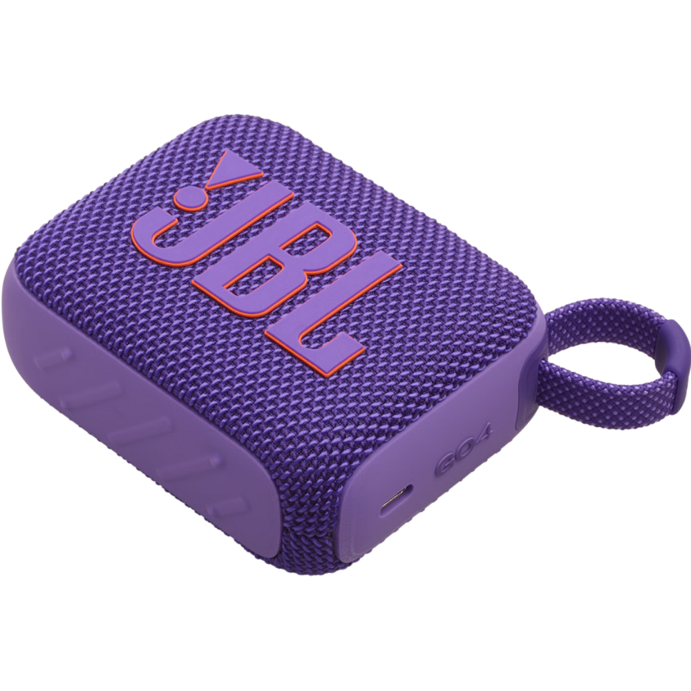 רמקול אלחוטי JBL GO 4 IP67 4.2W - צבע סגול שנה אחריות ע"י - יבואן הרשמי