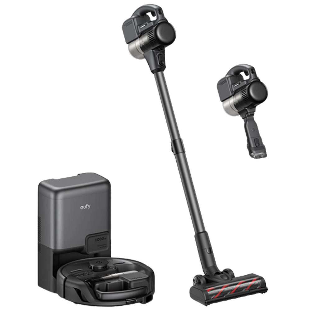 שואב אבק רובוטי 3 ב-1 Anker Eufy E20 Omni - צבע שחור שנתיים אחריות ע"י - יבואן הרשמי