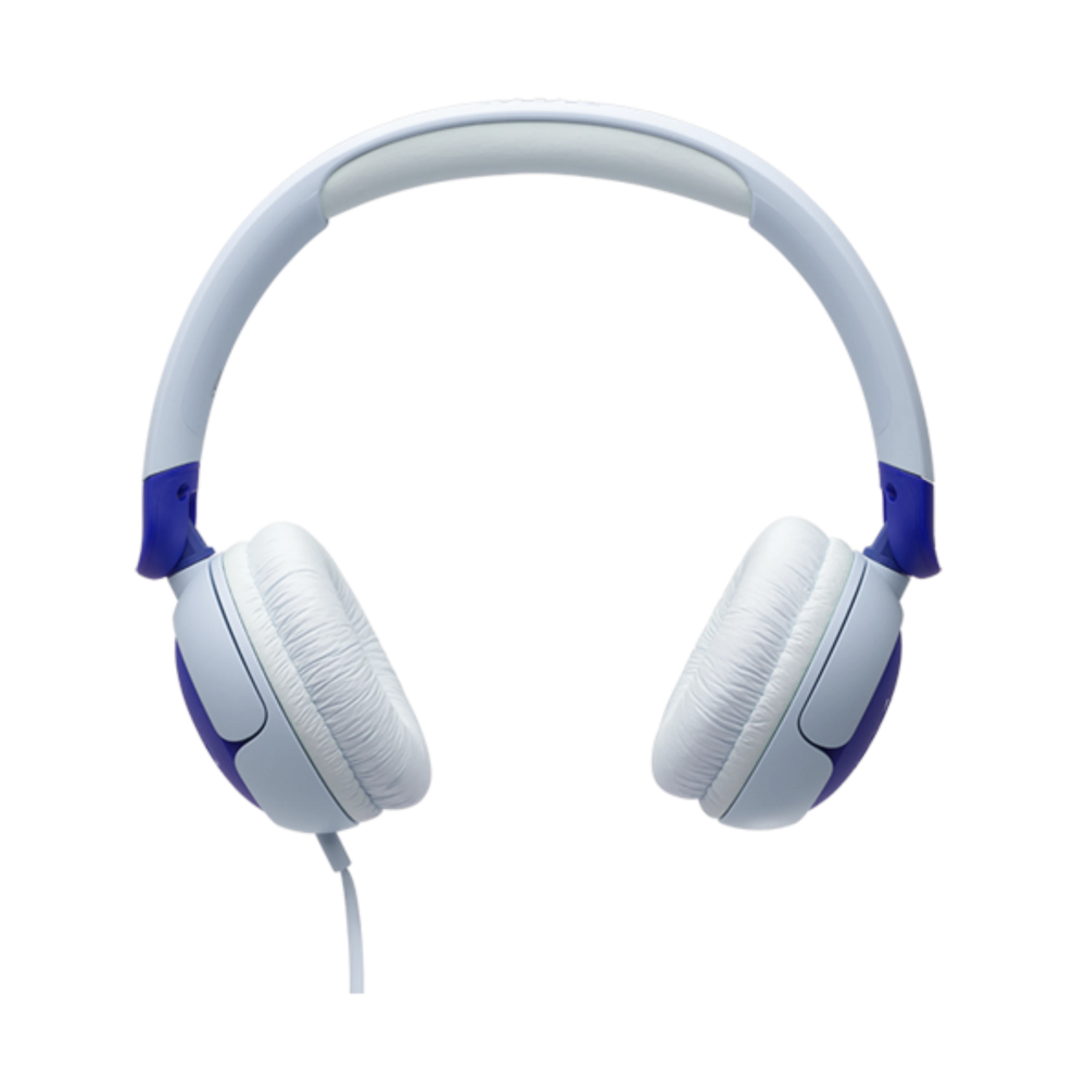 אוזניות קשת חוטיות לילדים JBL JR320 - צבע כחול שנה אחריות ע"י - יבואן הרשמי