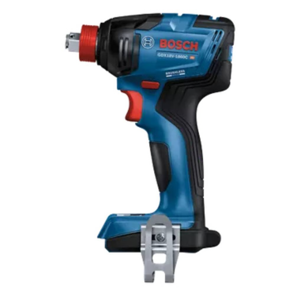 מברגת אימפקט 18V BL הינע 1/2 עם 210NM + סוללה 4AH ומטען GDX18V-1860CN-P1-4AH BOSCH