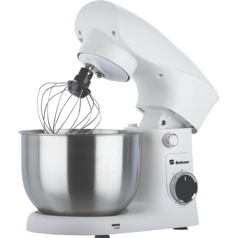 מיקסר 4.5 ליטר Selmor SE-7343 - צבע לבן אחריות ע"י - יבואן הרשמי