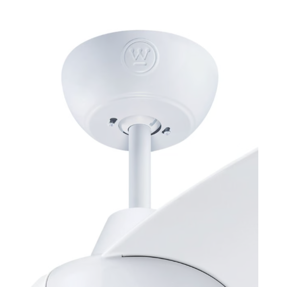 מאוורר תקרה 42'' Longwood WIFI מנוע DC לבן 28W CCT עמעם ושלט Westinghouse - יבואן רשמי