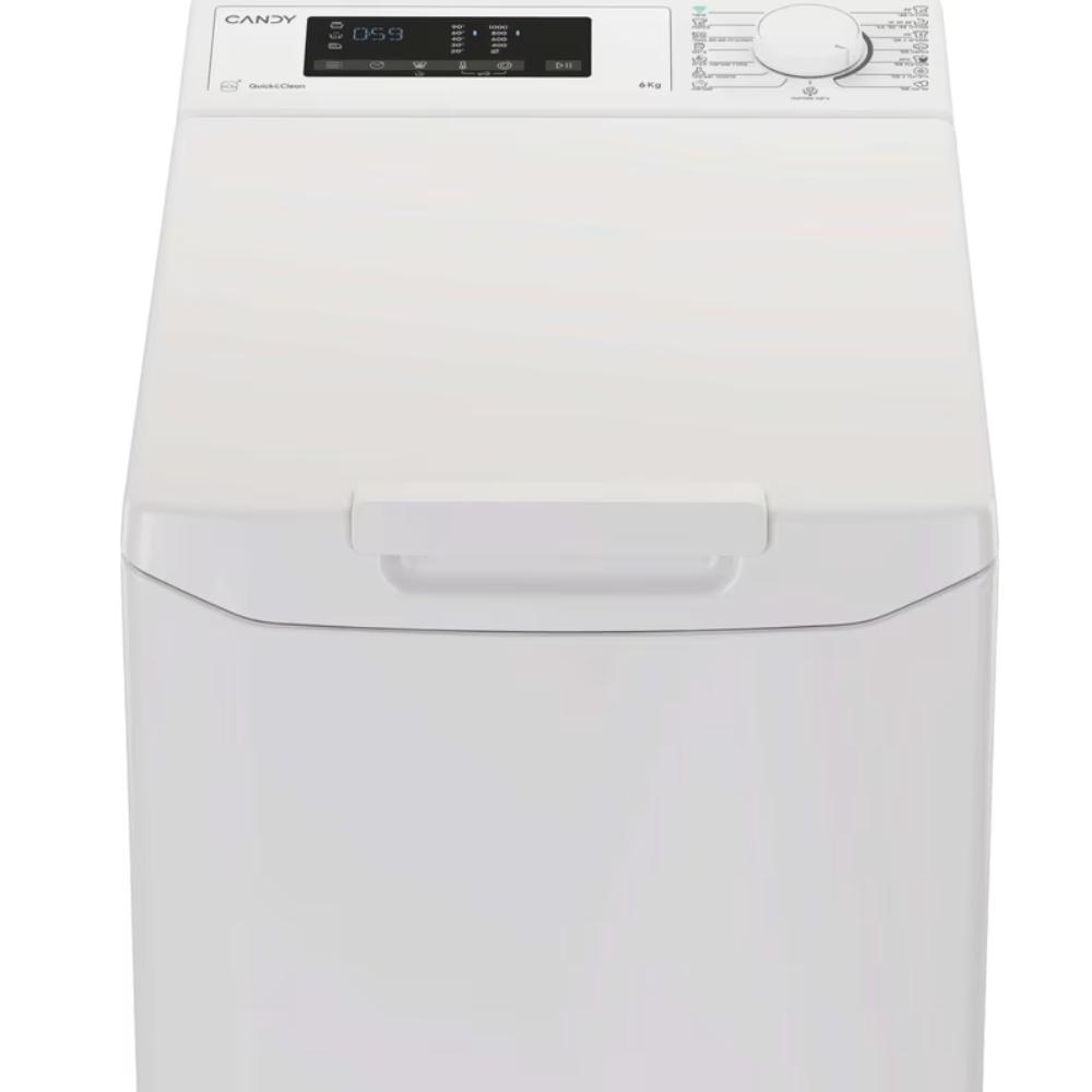מכונת כביסה פתח עליון - 6 ק"ג Candy TCAQ063D3-ISR - יבואן רשמי