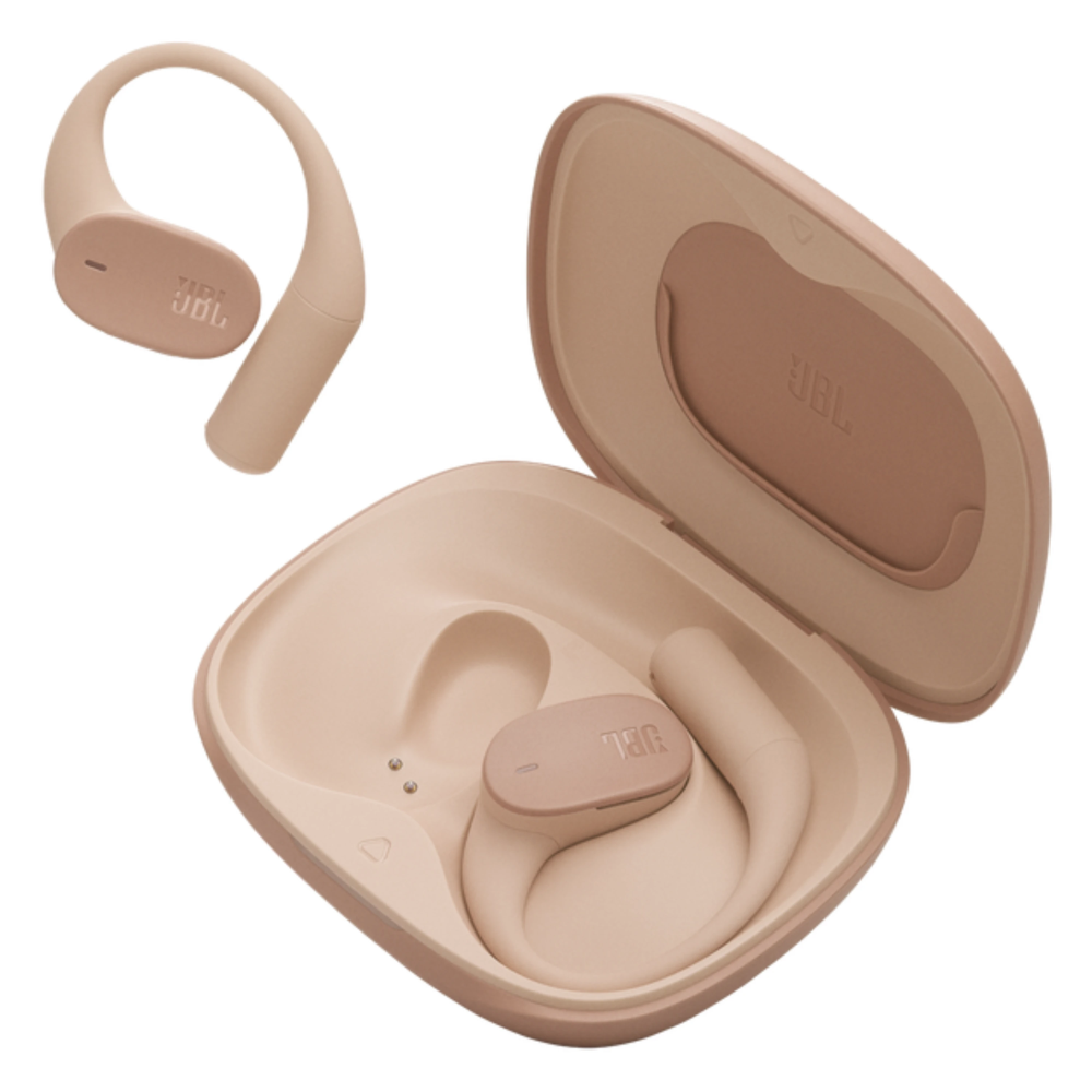 אוזניות אלחוטיות JBL SENSE LITE TWS IP54 - צבע בז' אחריות ע"י - יבואן הרשמי