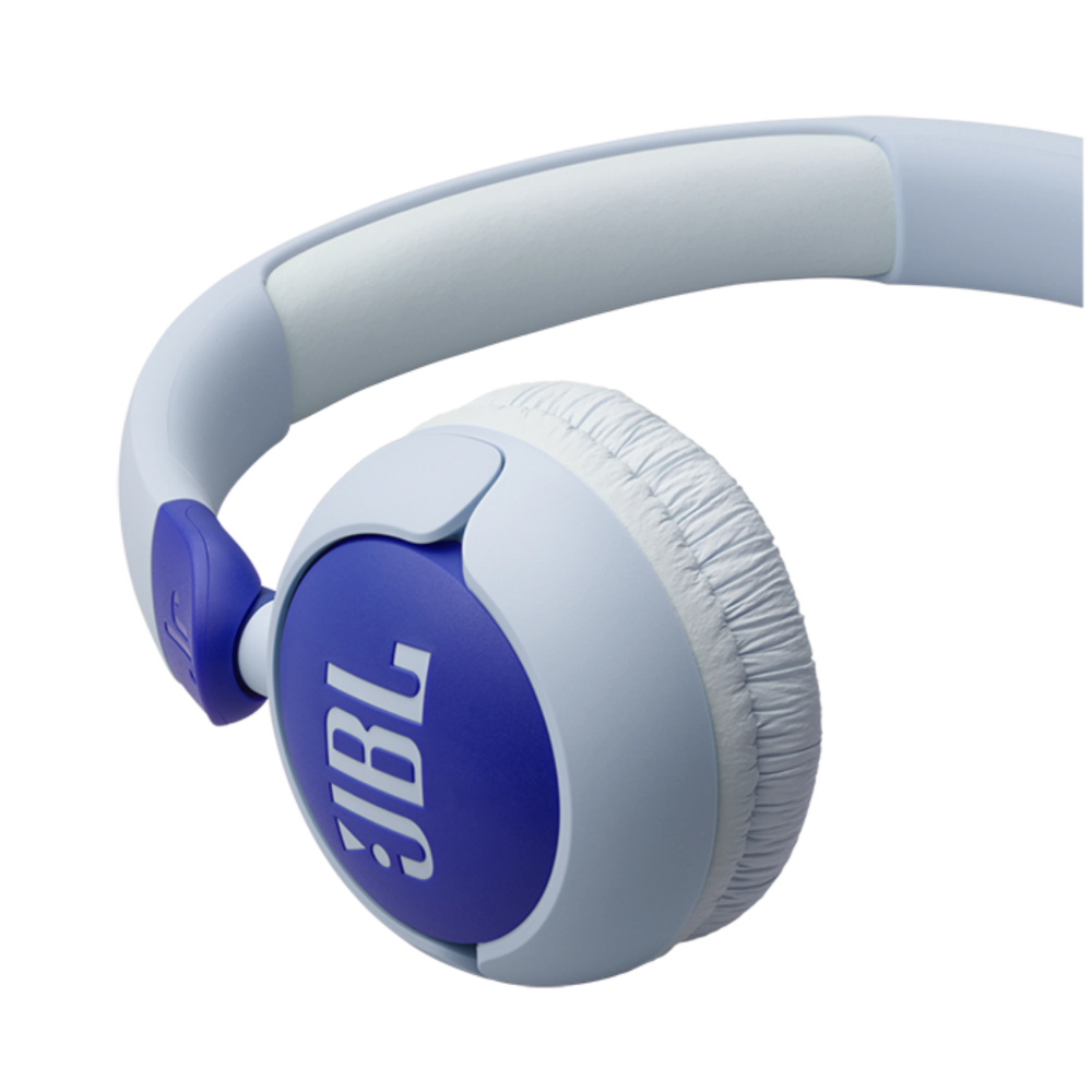 אוזניות קשת חוטיות לילדים JBL JR320 - צבע כחול שנה אחריות ע"י - יבואן הרשמי