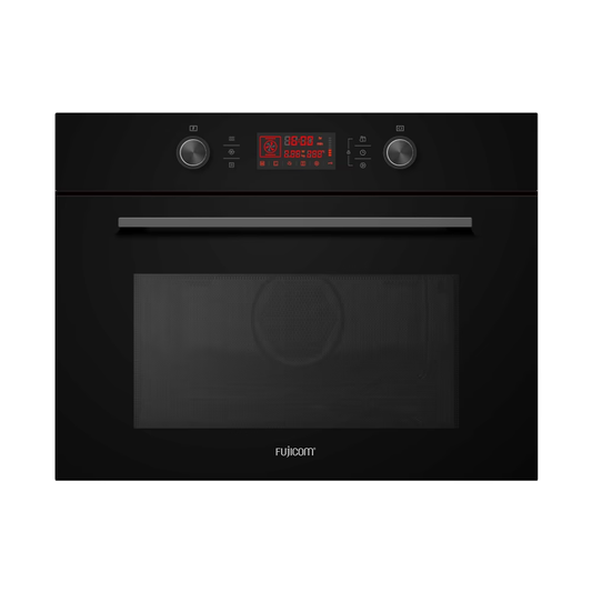 תנור בנוי משולב מיקרוגל 44 ליטר פוג’יקום Fujicom FJ-BOMW245BL גימור שחור - יבואן רשמי