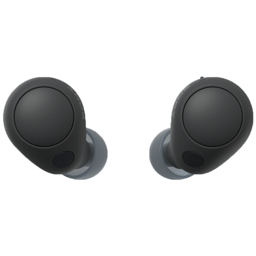 אוזניות אלחוטיות עם משתיק רעשים Sony WF-C700 Bluetooth - צבע שחור שנה אחריות ע"י - יבואן הרשמי