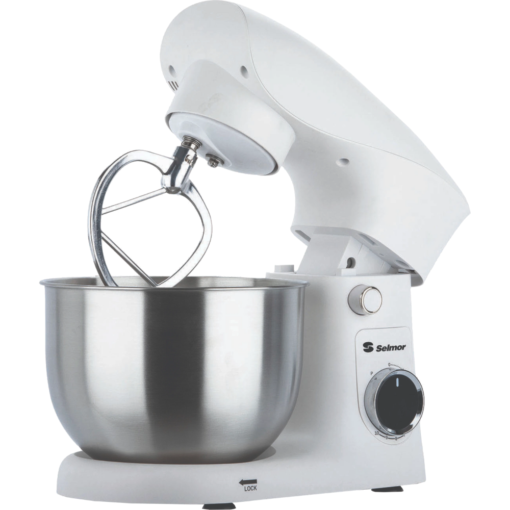 מיקסר 4.5 ליטר Selmor SE-7343 - צבע לבן אחריות ע"י - יבואן הרשמי