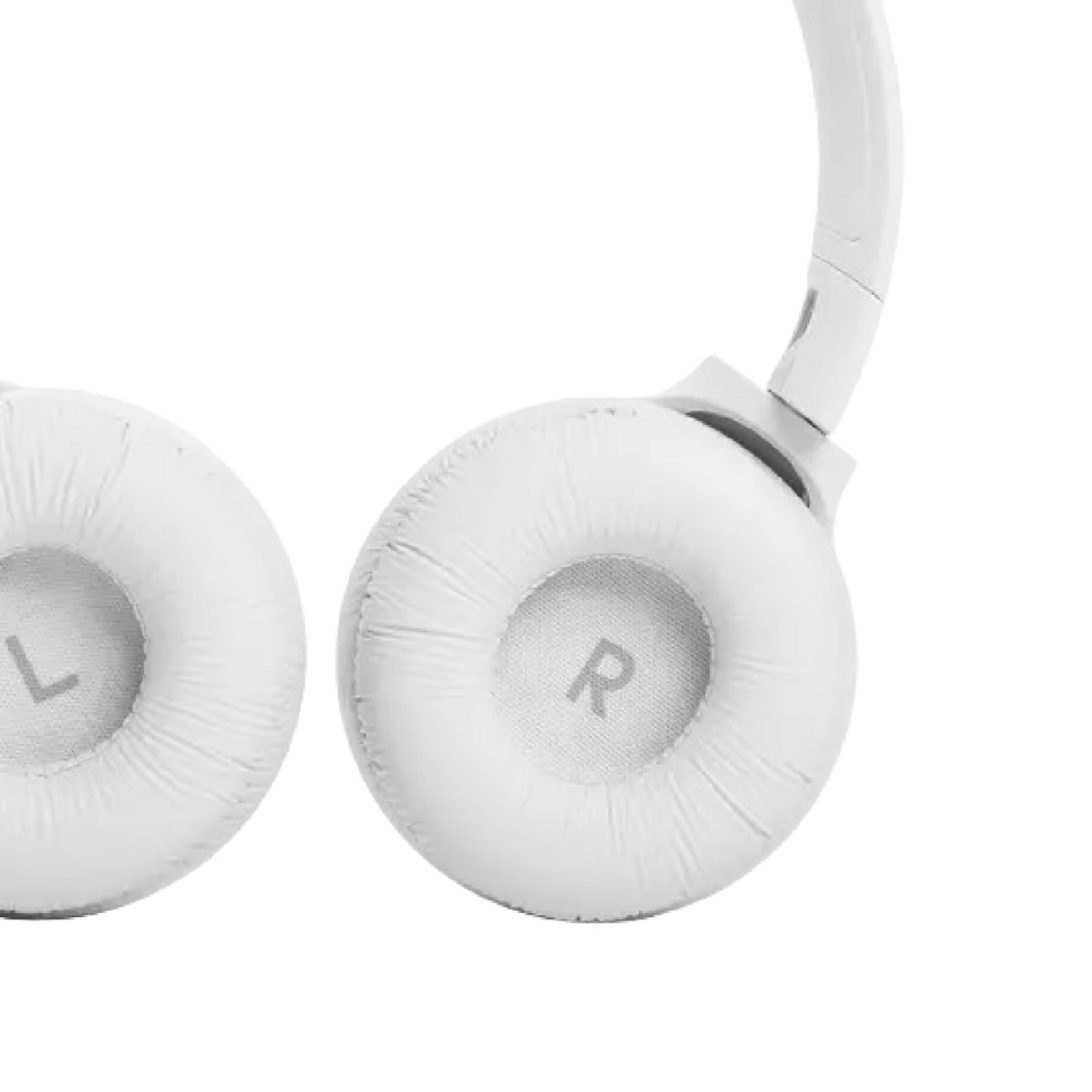 אוזניות קשת אלחוטיות JBL Tune T510BT - צבע לבן שנה אחריות ע"י - יבואן הרשמי