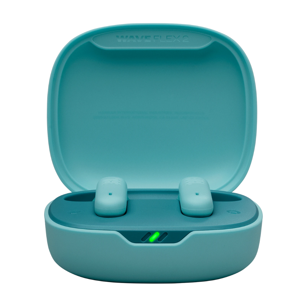 אוזניות אלחוטיות JBL Vibe Flex 2 TWS IP54 - צבע כחול שנה אחריות ע"י - יבואן הרשמי