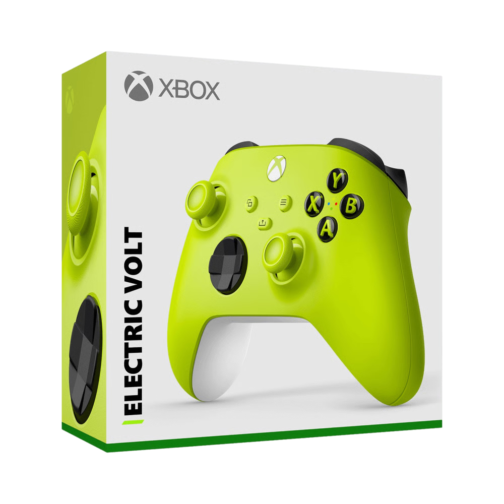 בקר אלחוטי XBOX Wireless Controller - צבע ירוק שנה אחריות ע"י - יבואן הרשמי