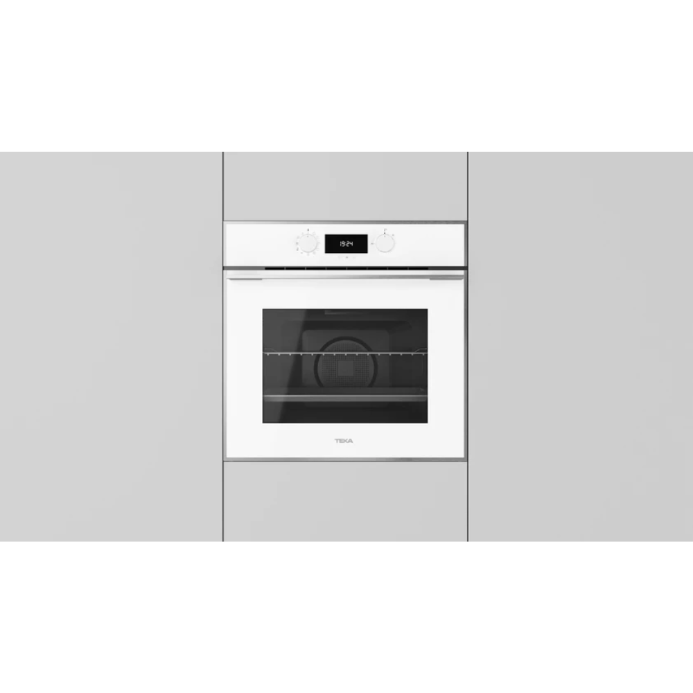 תנור אפיה בנוי פירוליטי Teka תקה HLB 840P white זכוכית לבנה - יבואן רשמי