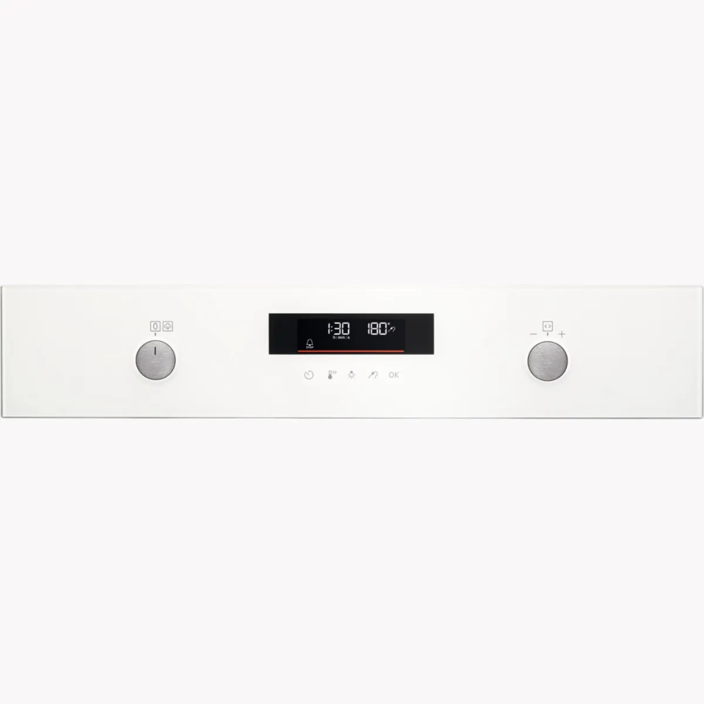 תנור בנוי פירוליטי 71 ליטר דגם AEG BPE255636W זכוכית לבנה - יבואן רשמי