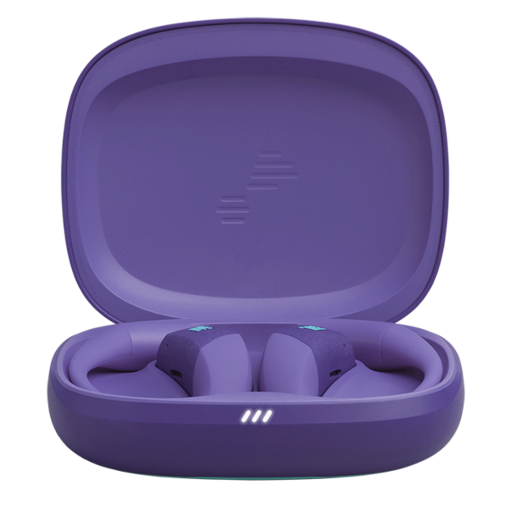 אוזניות אלחוטיות JBL ENDURANCE ZONE TWS - צבע סגול אחריות ע"י - יבואן הרשמי