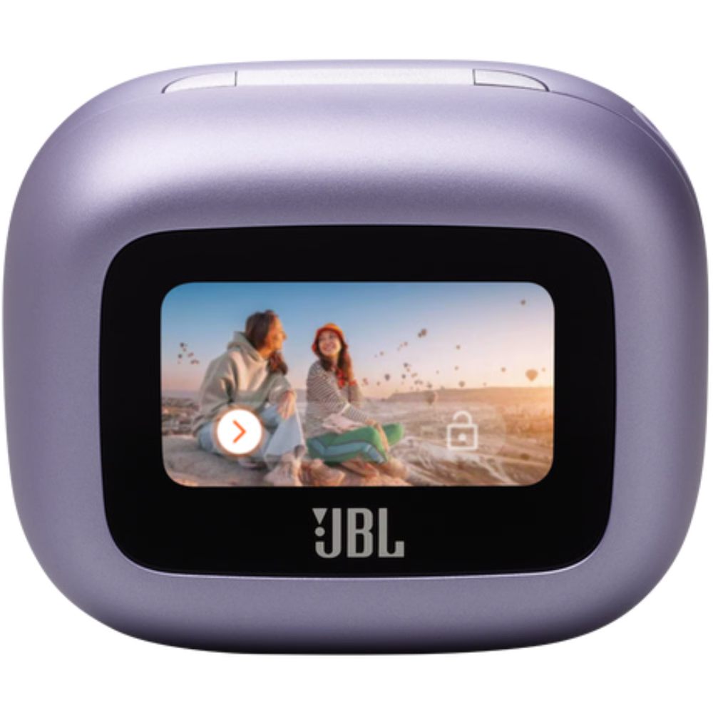 אוזניות אלחוטיות JBL Live Buds 3 - צבע סגול שנה אחריות ע"י - יבואן הרשמי