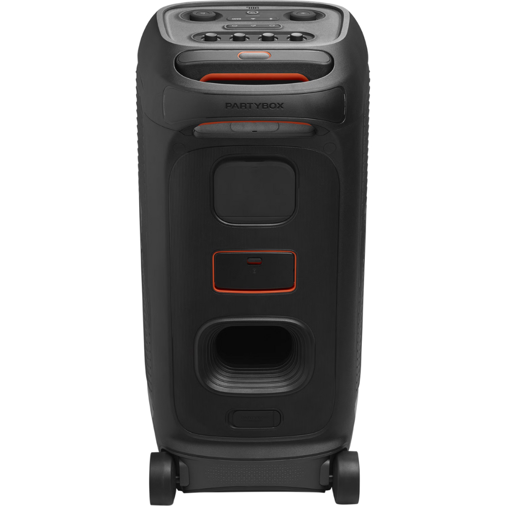 בידורית ניידת JBL PartyBox Stage 320 IPX4 240W -צבע שחור שנה אחריות ע"י - יבואן הרשמי