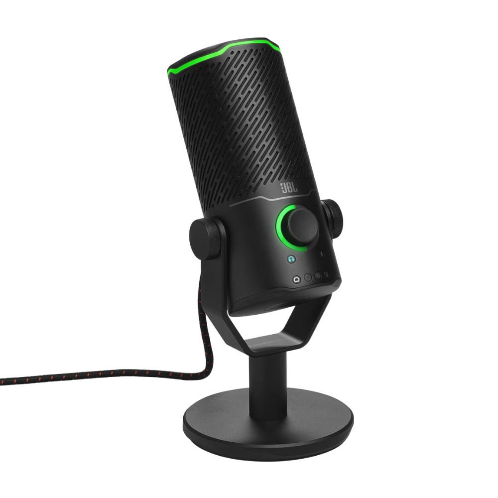 מיקרופון JBL Quantum Stream Studio - צבע שחור שנה אחריות ע"י - יבואן הרשמי