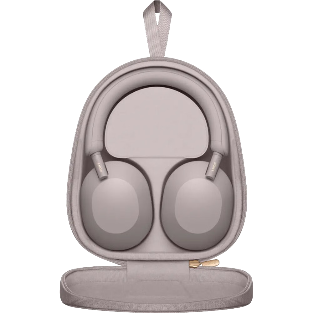 אוזניות אלחוטיות Sony WH-1000XM5P ANC - צבע ורוד מעושן שנתיים אחריות ע"י - יבואן הרשמי