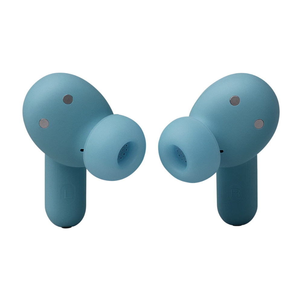 אוזניות אלחוטיות עם מארז טעינה חכם JBL Live Beam 3 TWS ANC IP55 - צבע כחול שנה אחריות ע"י היבואן הרשמי