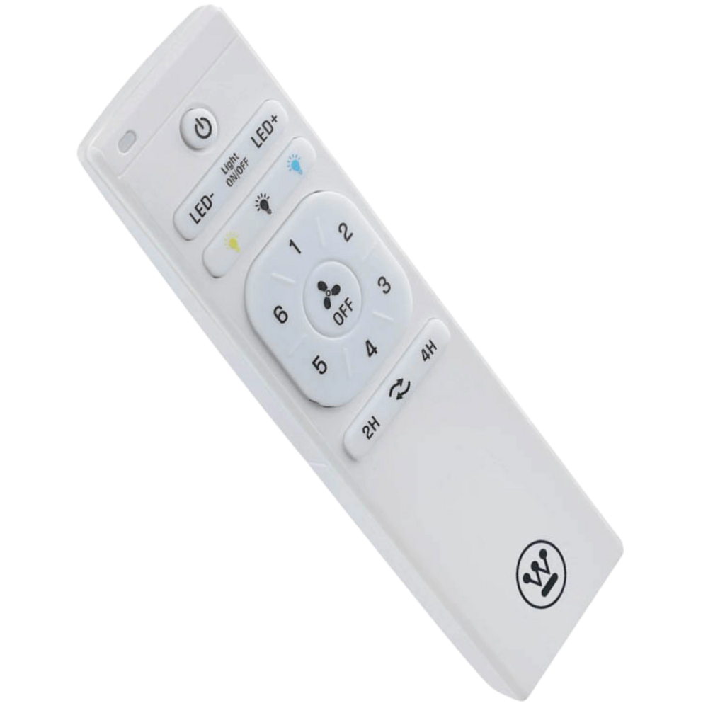 מאוורר תקרה ותאורה פנים/ חוץ עם שלט Westinghouse jessica 52" 24W - צבע שחור בשילוב מהגוני שנתיים אחריות ע"י - יבואן הרשמי