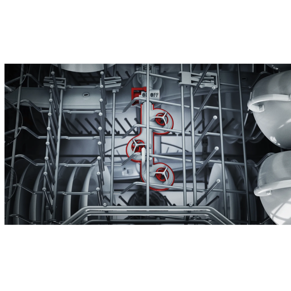 מדיח כלים עומד רחב 60 ס''מ Bosch Serie 6 SMS6ECC12E - צבע שחור - תוצרת גרמניה - אחריות יבואן רשמי BSH