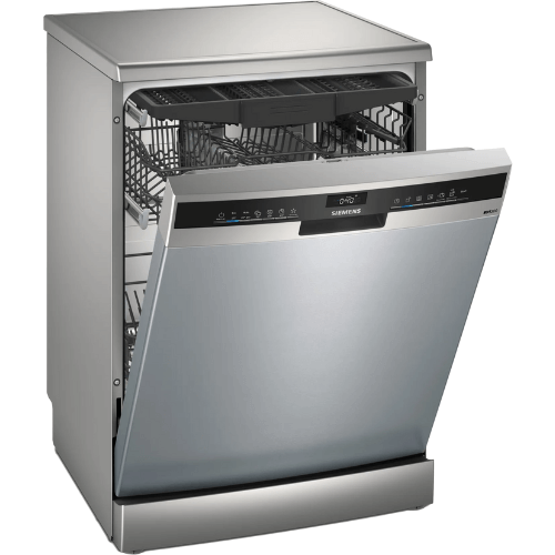 מדיח כלים עומד רחב 60 ס"מ Siemens IQ300 SN23EI03ME - צבע דמוי נירוסטה - יבואן רשמי