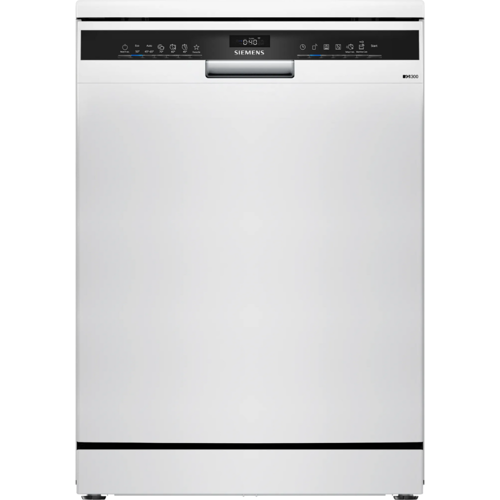 מדיח כלים עומד רחב 60 ס"מ Siemens IQ300 SN23EW28AE - צבע לבן - יבואן רשמי