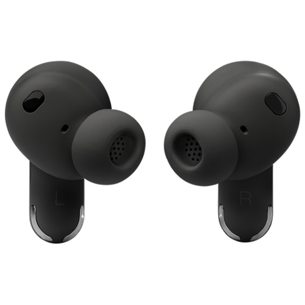 אוזניות אלחוטיות עם כיסוי חכם ומשתיק רעשים JBL Tour Pro 3 TWS - צבע שחור שנה אחריות ע"י - יבואן הרשמי