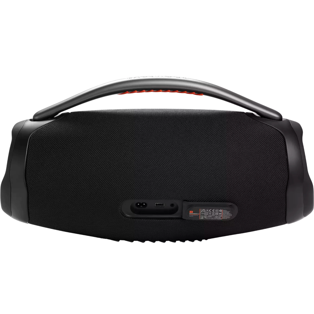 רמקול אלחוטי נייד JBL BoomBox 3 - צבע שחור שנה אחריות ע"י - יבואן הרשמי