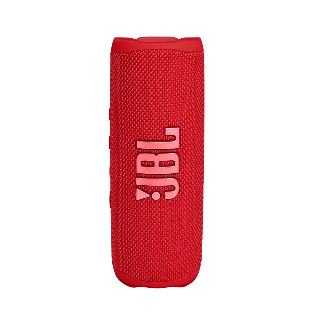 רמקול נייד אלחוטי JBL Flip 6 - צבע אדום שנה אחריות ע"י - יבואן הרשמי