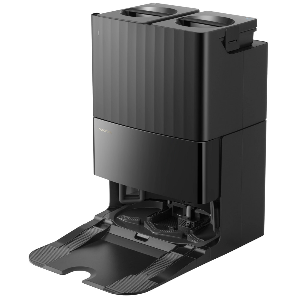 שואב אבק רובוטי שוטף Roborock Qrevo 5AE -  צבע שחור אחריות ע"י - יבואן הרשמי