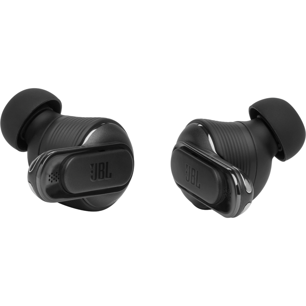 אוזניות אלחוטיות כיסוי חכם JBL Tour Pro 2 TWS ANC IPX5 - צבע שחור שנה אחריות ע"י - יבואן הרשמי