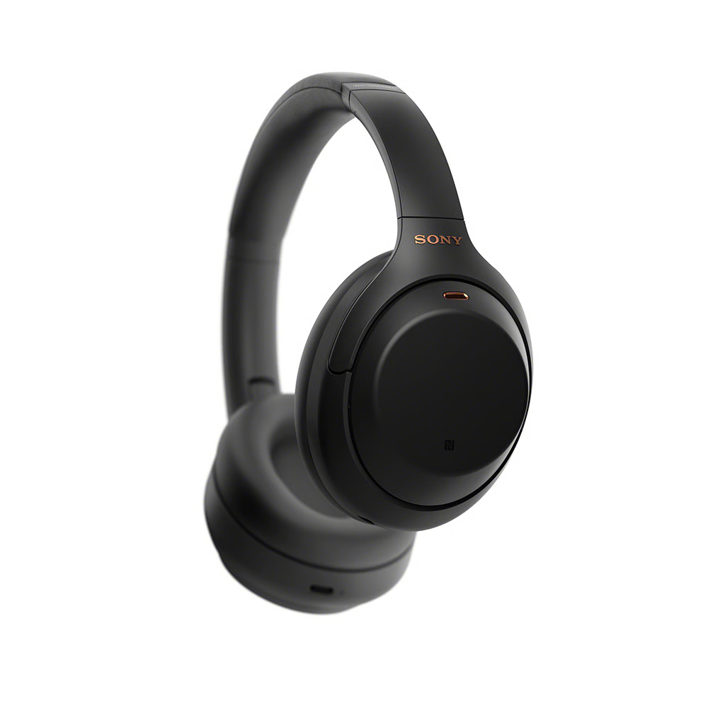 אוזניות אלחוטיות Sony WH-1000XM4 - צבע שחור אחריות ע"י ידי - יבואן הרשמי