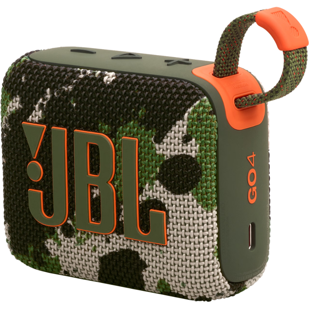 רמקול אלחוטי JBL GO 4 IP67 4.2W - צבע ירוק צבאי שנה אחריות ע"י - יבואן הרשמי