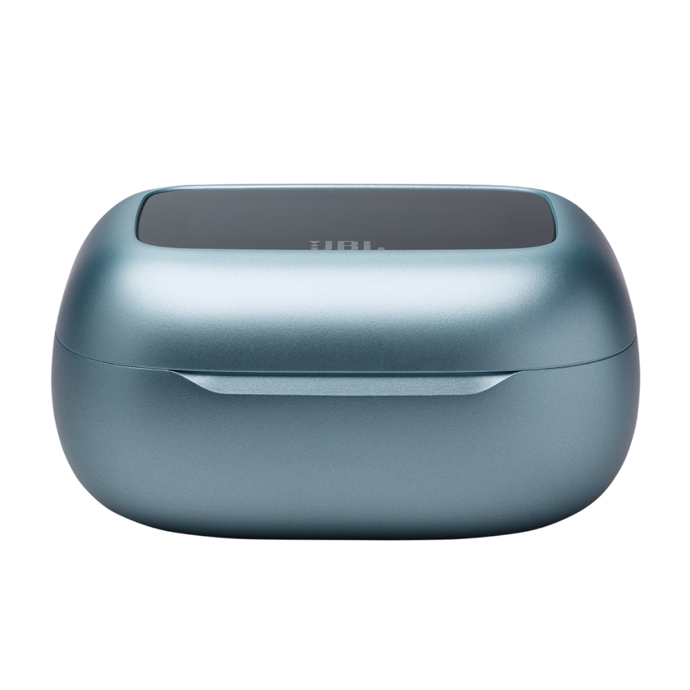 אוזניות אלחוטיות עם מארז טעינה חכם JBL Live Beam 3 TWS ANC IP55 - צבע כחול שנה אחריות ע"י היבואן הרשמי