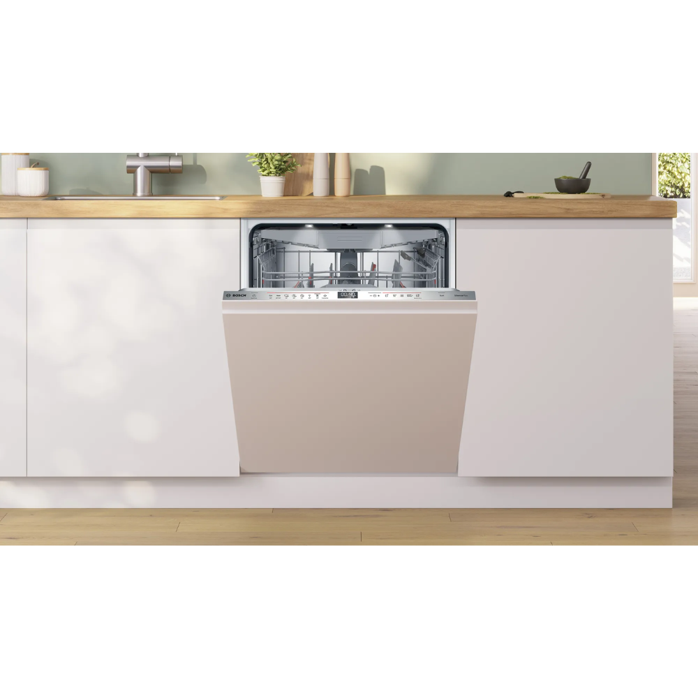 מדיח כלים עומד רחב אינטגרלי מלא בוש Bosch SMV6ECX10E סדרה 6 עם פתיחת דלת אוטומטית - יבואן רשמי