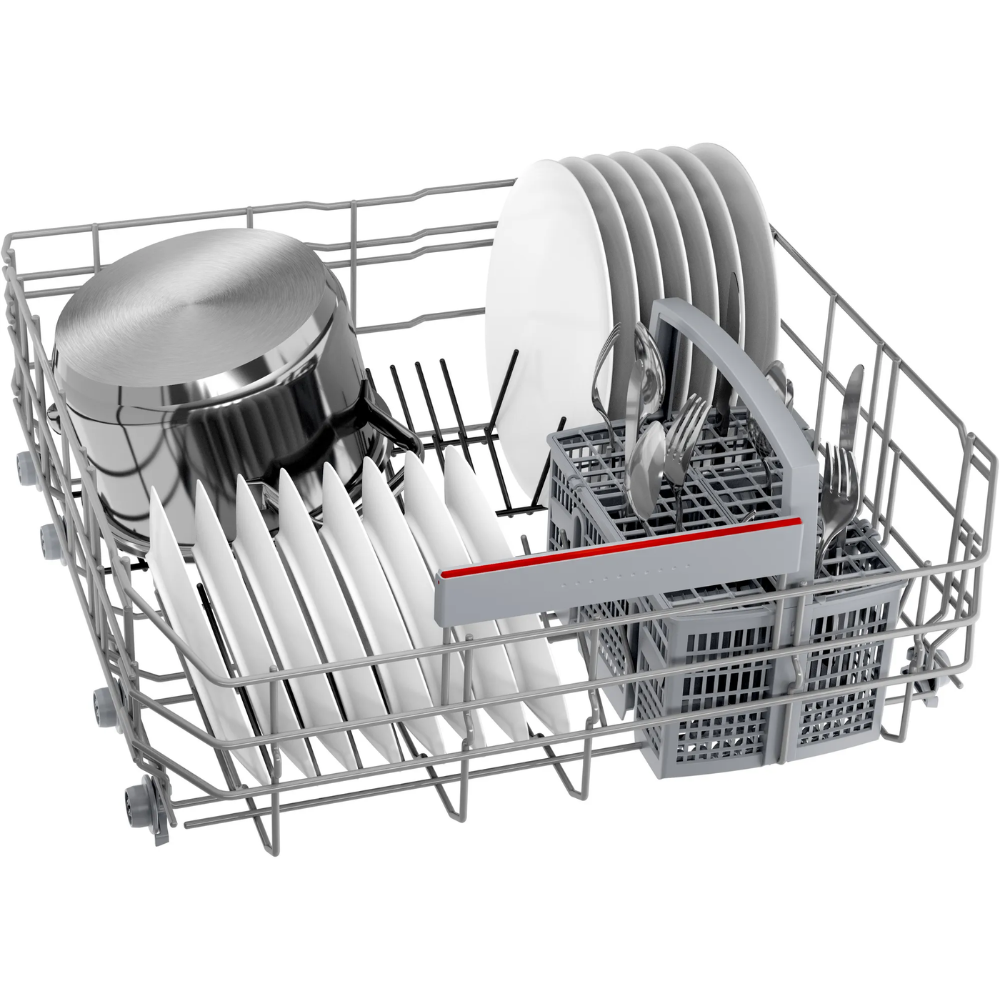 מדיח כלים רחב עומד Bosch Serie 4 SMS4HAI19Y - דמוי נירוסטה - תוצרת גרמניה - אחריות יבואן רשמי BSH