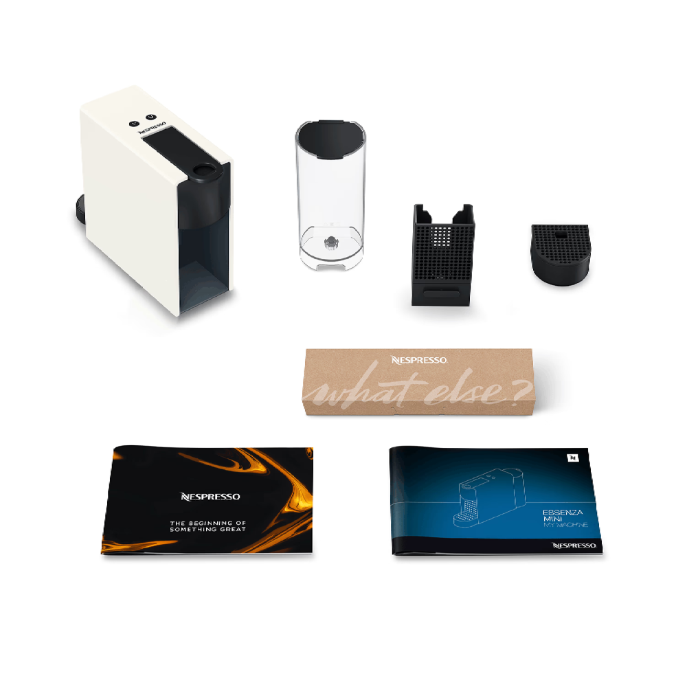מכונות קפה Nespresso C30-IL-WH-NE2 Essenza Mini - צבע לבן אחריות ע"י היבואן הרשמי