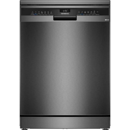 מדיח כלים רחב עומד Siemens IQ300 SN23EC03ME - דמוי נירוסטה מושחרת - יבואן רשמי