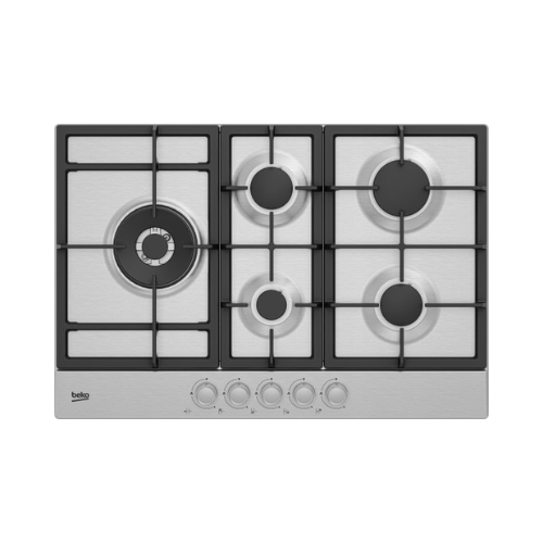 כיריים גז 75 ס"מ דגם Beko HIAL752205SX בקו נירוסטה - K.B.V