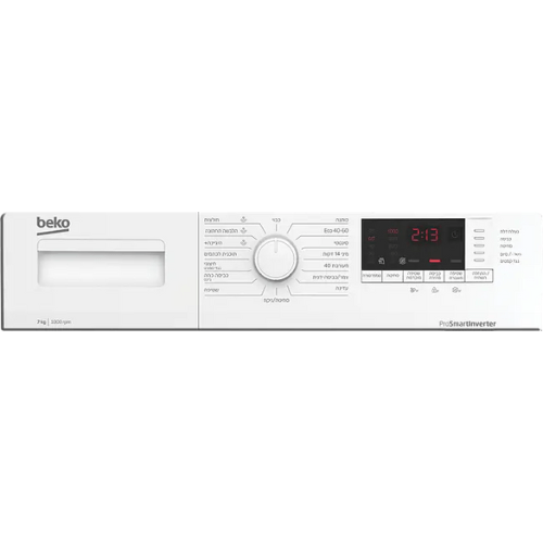 מכונת כביסה 7 ק"ג פתח קדמי דגם WTV7413 בקו Beko - K.B.V